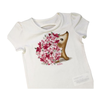 Conjunto Feminino Blusa e Saia Floral 2001022 - Milon