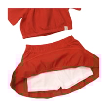 Conjunto Feminino Blusa e Saia Trabalhada 46103 - Kely Kety 