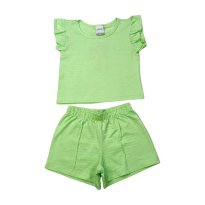 Conjunto Feminino Blusa e Shorts 00535 - Alakazoo 