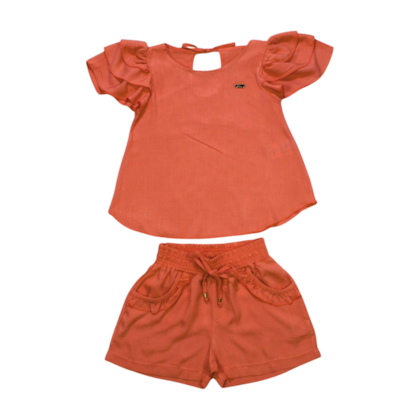 Conjunto Feminino Blusa e Shorts 2914 - D.Tuiá 