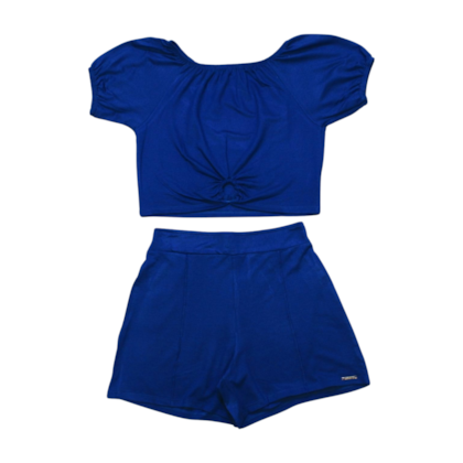 Conjunto Feminino Blusa e Shorts 37375 - Alakazoo 