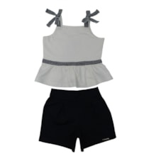Conjunto Feminino Blusa e Shorts A0276 - Alakazoo