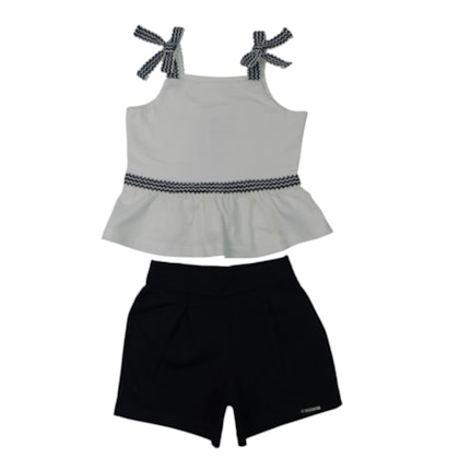 Conjunto Feminino Blusa e Shorts A0276 - Alakazoo