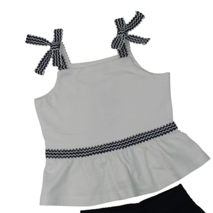Conjunto Feminino Blusa e Shorts A0276 - Alakazoo
