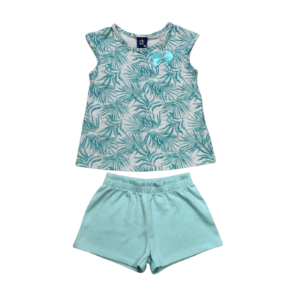 Conjunto Feminino Blusa e Shorts Estampa Sortidas 9000791 - Pipa