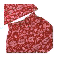 Conjunto Feminino Blusa e Shorts Estampado 25334 - Two Colors