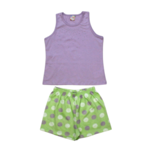 Conjunto Feminino Blusa e Shorts Estampado 26305 - Brandili 