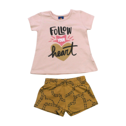 Conjunto Feminino Blusa e Shorts Estampas Sortidas 9000873 - Pipa