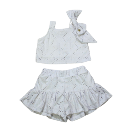 Conjunto Feminino Blusa e Shorts Lese 7327 - Pokotinha 