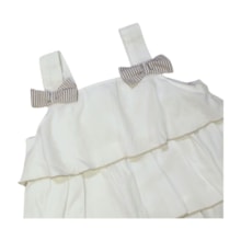 Conjunto Feminino Blusa e Shorts Listrado 2001395 - Milon