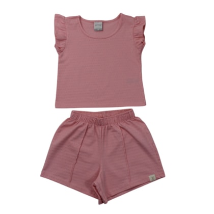 Conjunto Feminino Blusa e Shorts Nikko - 00659 - Alakazoo