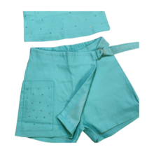 Conjunto Feminino Blusa e Shorts Saia com Brilho 706 - Lit 