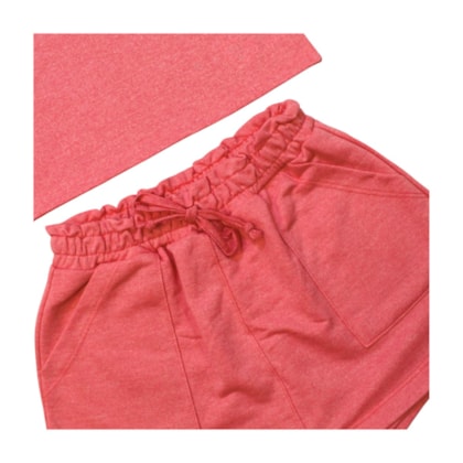 Conjunto Feminino Blusa e Shorts Saia Molinê 9267 - Livy