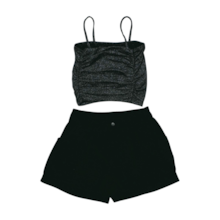 Conjunto Feminino Blusa e Shorts Sarja 4277 - Aerosfera 