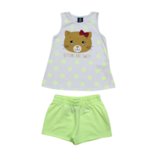 Conjunto Feminino Blusa e Shorts Sortido 138663 - Pipa