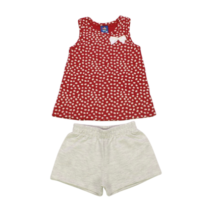 Conjunto Feminino Blusa e Shorts Sortido 9000574 - Pipa 