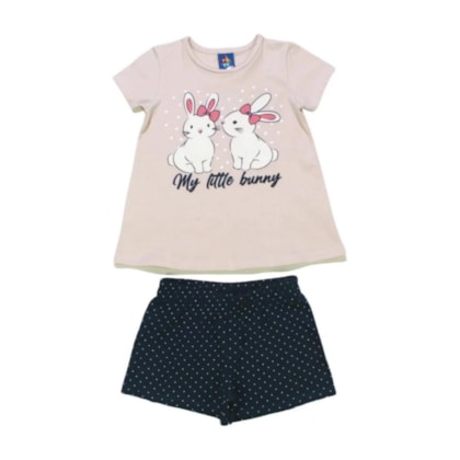 Conjunto Feminino Blusa e Shorts Sortido 9000626 - Pipa 