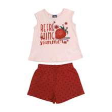 Conjunto Feminino Blusa e Shorts Sortido 9000722 - Pipa