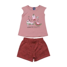 Conjunto Feminino Blusa e Shorts  Sortido 9001573 - Pipa