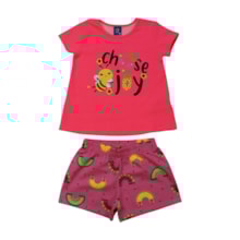 Conjunto Feminino Blusa e Shorts Sortido 9001578 - Pipa