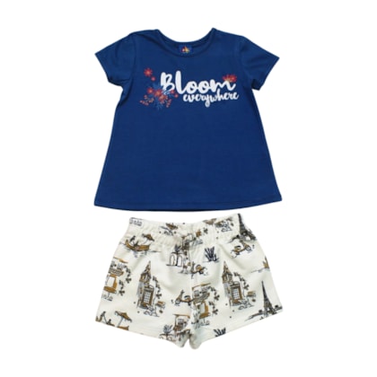 Conjunto Feminino Blusa e Shorts  Sortido 9001711 - Pipa