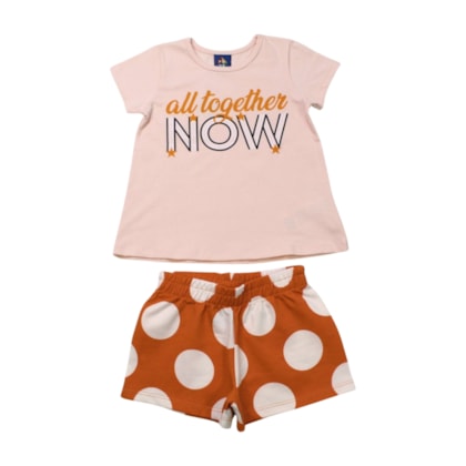 Conjunto Feminino Blusa e Shorts  Sortido 9001768 - Pipa