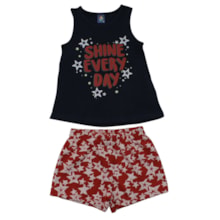 Conjunto Feminino Blusa e Shorts Sortido 9002805 - Pipa