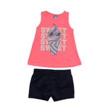 Conjunto Feminino Blusa e Shorts Sortido 9002826 - Pipa