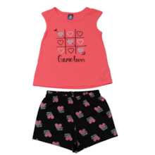 Conjunto Feminino Blusa e Shorts Sortido 9002828 - Pipa