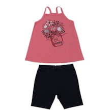 Conjunto Feminino Blusa e Shorts Sortido 9002829 - Pipa
