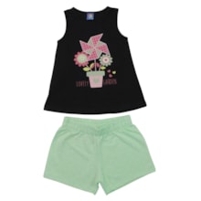 Conjunto Feminino Blusa e Shorts Sortido 9002838 - Pipa