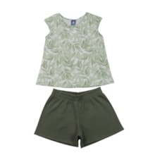 Conjunto Feminino Blusa e Shorts Sortido 9002872 - Pipa