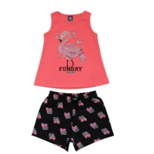Conjunto Feminino Blusa e Shorts Sortido 9002873- Pipa
