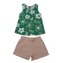 Conjunto Feminino Blusa e Shorts Sortido 9003000 - Pipa