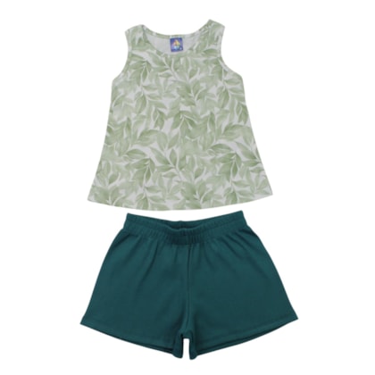 Conjunto Feminino Blusa e Shorts Sortido 9003000 - Pipa