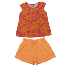 Conjunto Feminino Blusa e Shorts Sortido 9003025 - Pipa