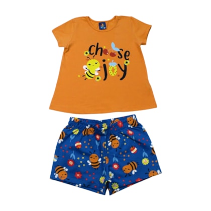 Conjunto Feminino  Blusa e Shorts Sortidos 9001578 - Pipa