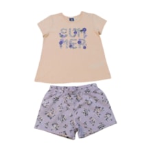 Conjunto Feminino Blusa e Shorts Sortidos 9001776 - Pipa