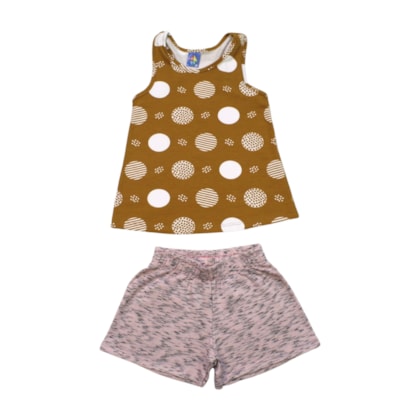 Conjunto Feminino  Blusa e Shorts Sortidos 9002392 - Pipa