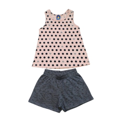 Conjunto Feminino  Blusa e Shorts Sortidos 9002392 - Pipa