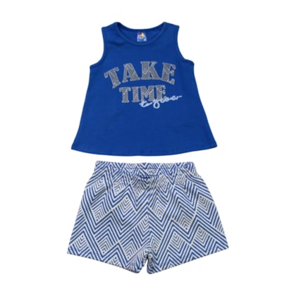 Conjunto Feminino  Blusa e Shorts Sortidos 9002435 - Pipa