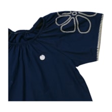 Conjunto Feminino Blusa e Shorts Tecido Bordado Flor 26742 - Brandili Mundi     