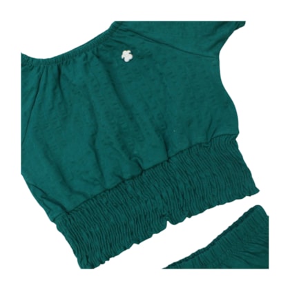 Conjunto Feminino Blusa e Shorts Trabalhado 36888 - Brandili  