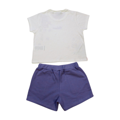 Conjunto Feminino Blusa Estampa Bloom e Shorts 11446 - Kaiani 