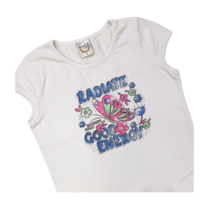 Conjunto Feminino Blusa Estampa Borboleta e Shorts 17253 - Boca Grande   