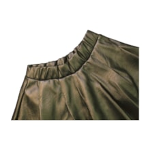 Conjunto Feminino Blusa Estampa Coração e Saia Courino 8235 - Serelepe   