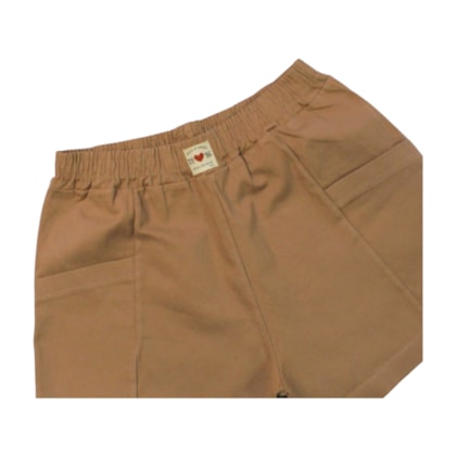 Conjunto Feminino Blusa Estampa Corações e Shorts Sarja 9279 - Livy  