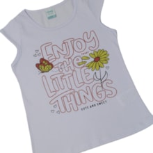Conjunto Feminino Blusa Estampa Enjoy e Shorts Saia 18930 - Teddy