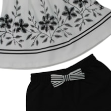 Conjunto Feminino Blusa Estampa Flores e Shorts 2001738 - Milon