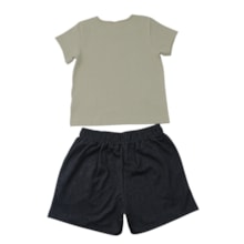 Conjunto Feminino Blusa Estampa Have Fun e Shorts 27135 - Rollu
